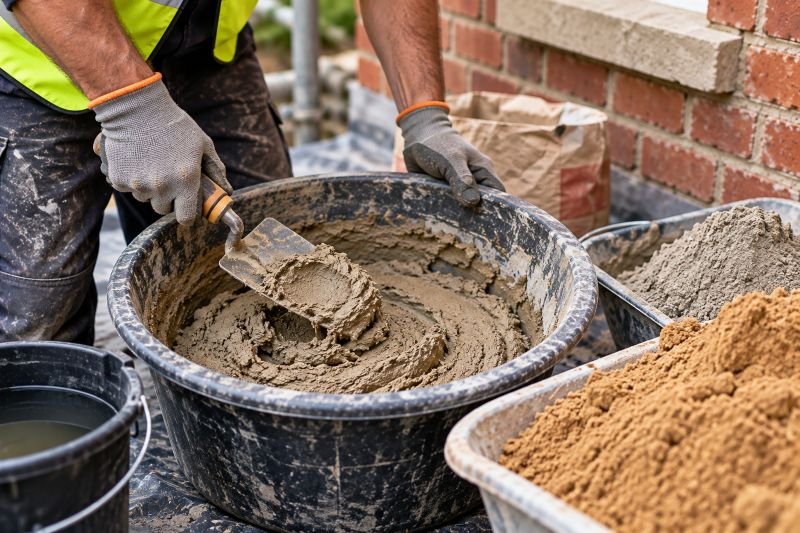 Prepare the correct mortar